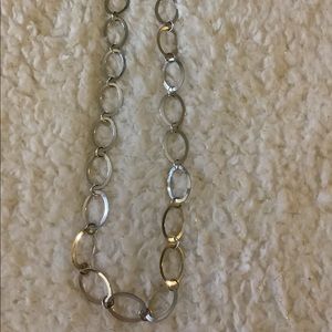Women’s silver necklace